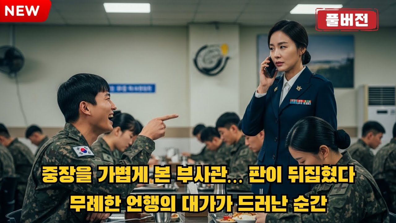 [실화] 707 특임대 출신 최연소 중장을 가볍게 본 부사관… 무례한 언행의 대가가 드러난 순간[오디오북] [반전사연] [감동사연]