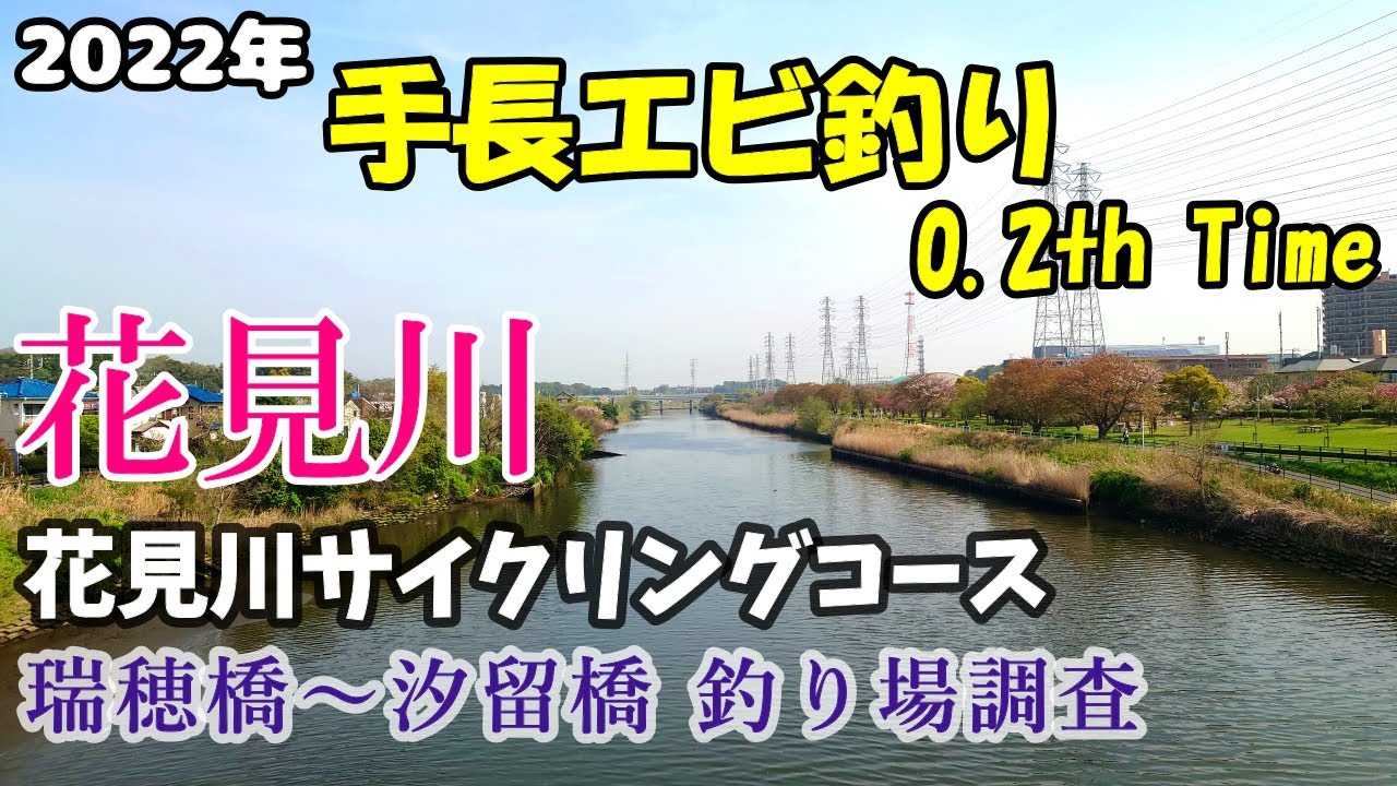 花見川 テナガエビ釣り場調査 少しだけ実釣 はいつになるのか Youtube 花見川 テナガエビ釣り場調査 少しだけ実釣 はいつになるのか Youtube