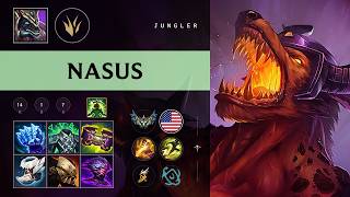 Nasus Jungle vs Wukong - NA Challenger Patch 26.09