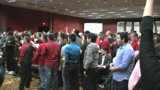 TMEA 2012 Phi Mu Alpha Step Sing - The Red and Black