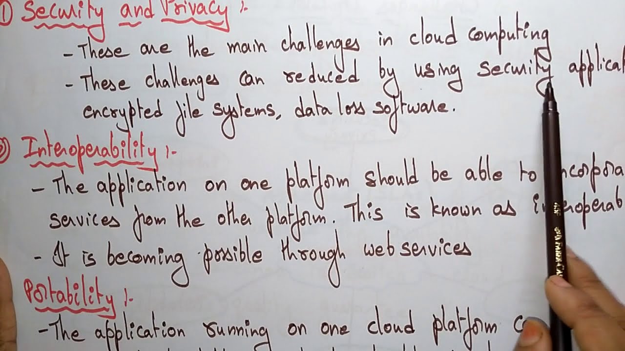 Cloud computing Challenges | Lec - 6 | Bhanu Priya