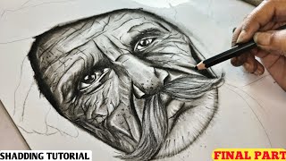 Basics Of Portrait Drawing For Beginners Free Hand Portrait Drawing Final Part