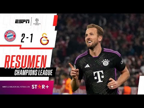 ¡DOBLETE DE KANE PARA ASEGURAR EL PASAJE BÁVARO A OCTAVOS! | B. Munich 2-1 Galatasaray | RESUMEN