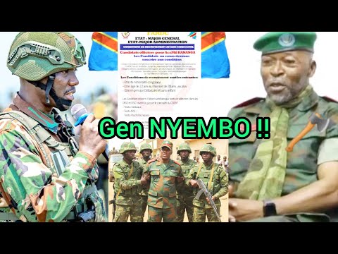 LE 20 11 2025 GEN MASUNZU YASIMBUWE NA GEN NYEMBO FARDC YAKUBIWE INGENGO YIMARI NGO YIRUKANE MA23