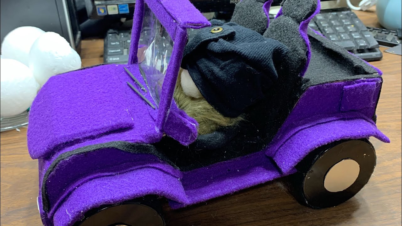 Cardboard Box Jeep Part 1 YouTube