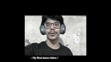 #my first intro video. #shortvideo #like