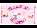 Personalização rosa cute 🩷🥰