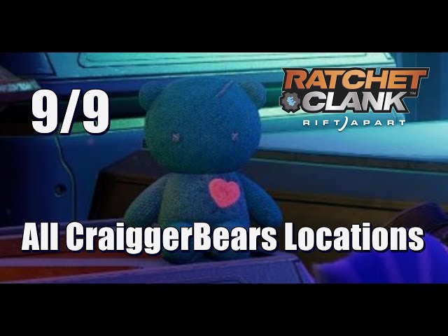 Ratchet & Clank: Rift Apart, All CraiggerBears locations