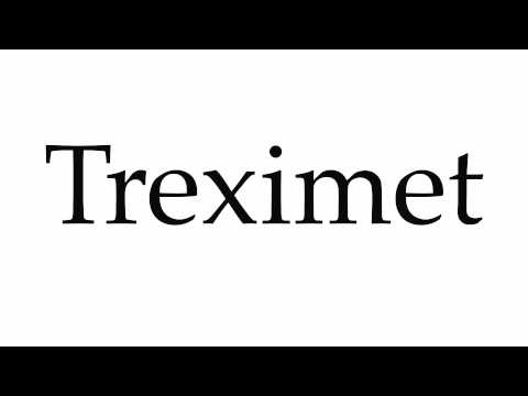 How to Pronounce Treximet