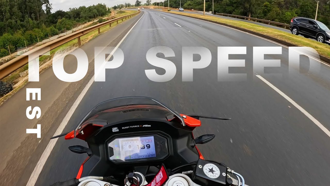 How fast is the 2024 Taro GP1 V4 / Lexmoto 380 LXR / Mitt 400 GPR ?