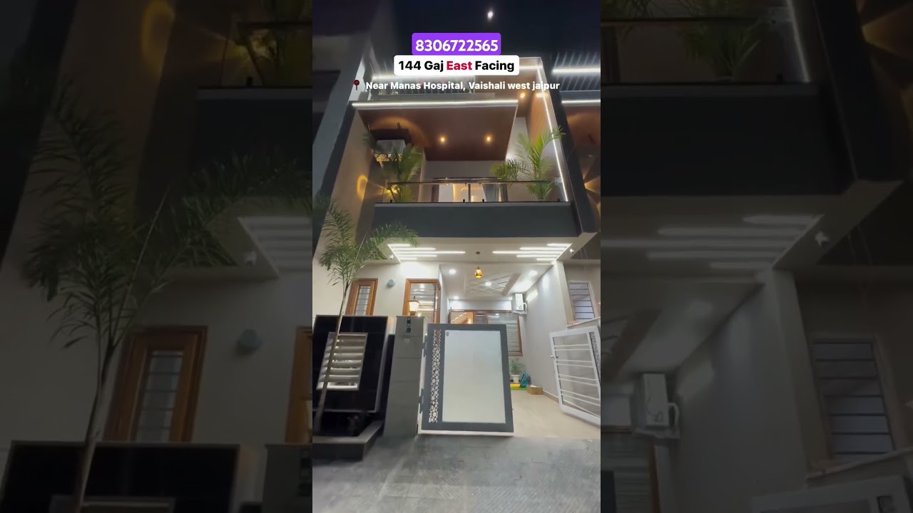 East facing 144 Gaj House 🏡 JDA approved 4 BHK 🏡Price - 1.60 crore 8306722565 