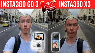 Insta360 Go 3 vs X3: What's the difference?