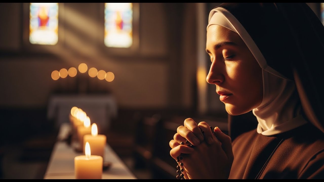 Light of the Silent Cloister – Gregorian Chants for Peaceful Sleep and Heavenly Healing