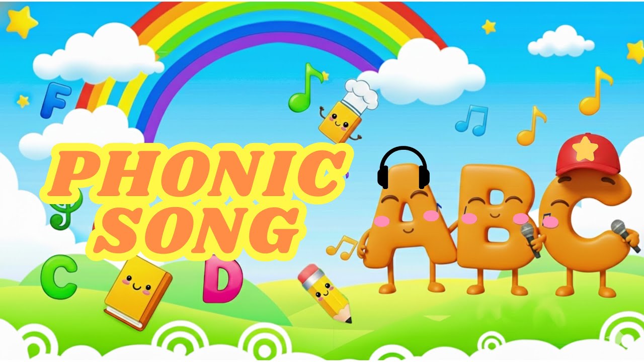ABC Phonic Song | Learn A to Z Alphabet Sounds | Fun Phonics Song for ...