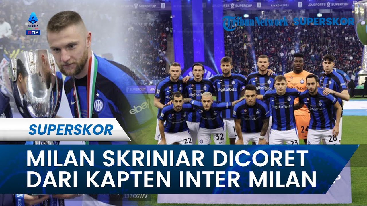 Milan Skriniar Dicoret, Kini Lautaro Martinez Ambil Jatah Ban Kapten Inter Milan