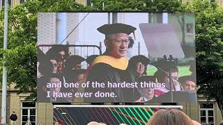 Jensen Huang of Nvidia keynote speaker Carnegie Mellon CMU graduation. 