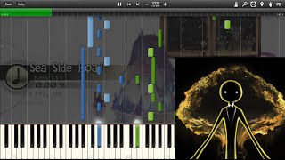 Video thumbnail of "Eshen Chen - Sea Side Road (Deemo) Synthesia Piano Arrangement"