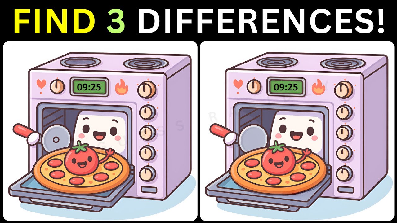 💥Can You Outsmart This Tricky Puzzle?🧠【#227 Brain Game Challenge Find 3 Differences】