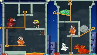 Save the girl pipe rescue game pull the pipe,save girl screenshot 1