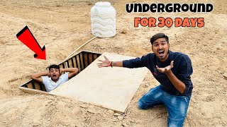 Underground Human For 30 Days - Will I Die? 🤐 - ज़िंदा ही 30 दिन के लिए दफ़ना दिया-100% Real