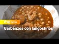 Receta tradicional de garbanzos con langostinos - Ahora o nunca | RTVE Cocina