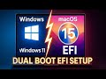 Dual Boot macOS Sequoia &amp; Windows 11 | Full EFI Setup + Easy Installation (2026)
