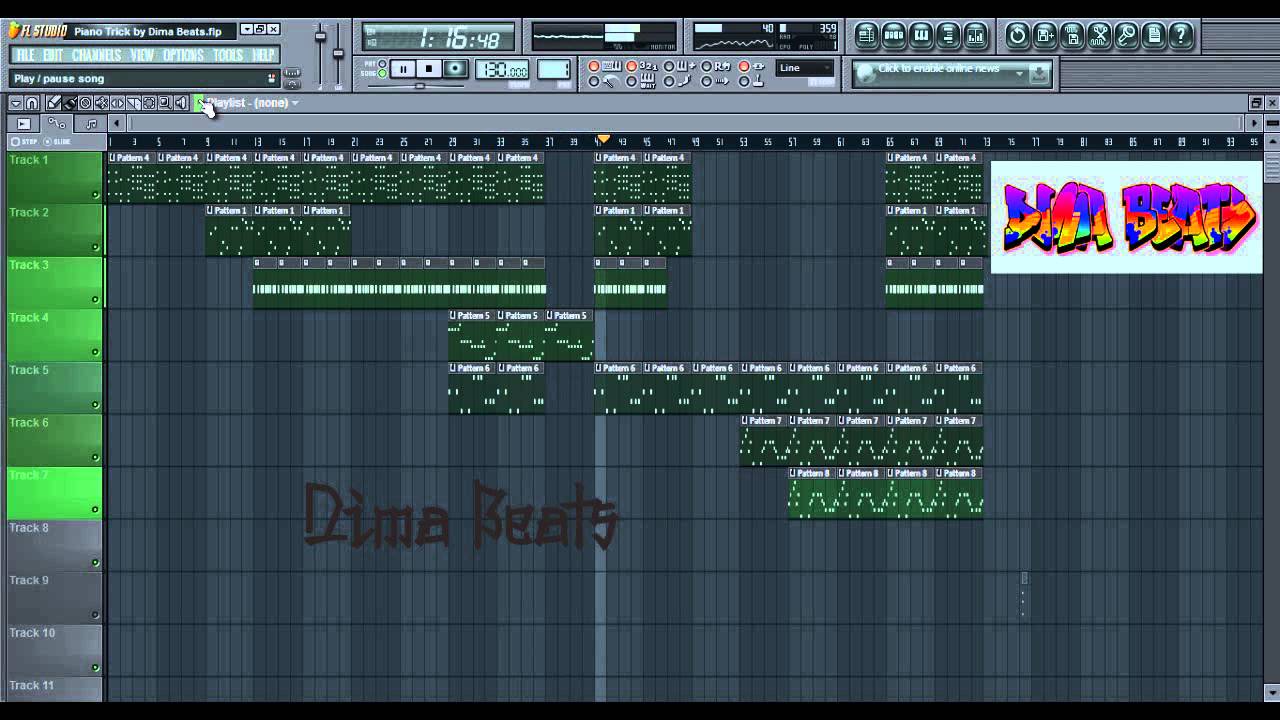 Tricky Piano Beat by Dima Beats