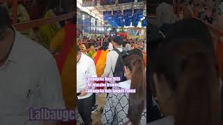 Lalbaugcha Raja Live Darshan Massive Crowds pandal #shorts  #lalbaughcharaja #lalbaugcharajadarshan