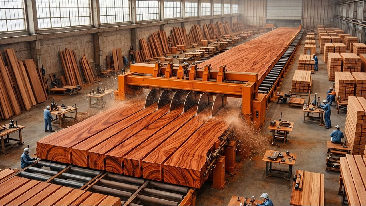 Inside a Teak Lumber Factory: From Plantation Wood to Marine-Grade ...