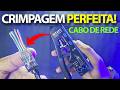 O Jeito MAIS FÁCIL de Fazer Cabo de Rede: Conector Vazado e Alicate Especial