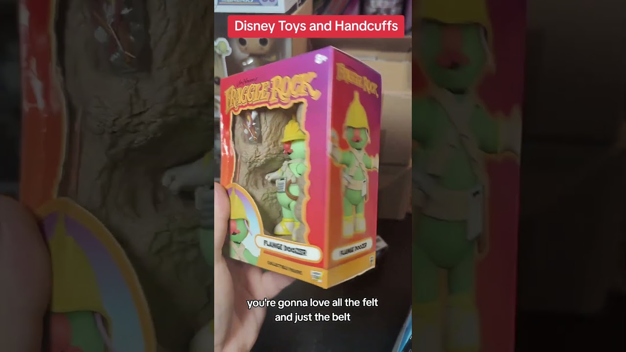 Disney Toys & Handcuffs - What More Could Ya Need?