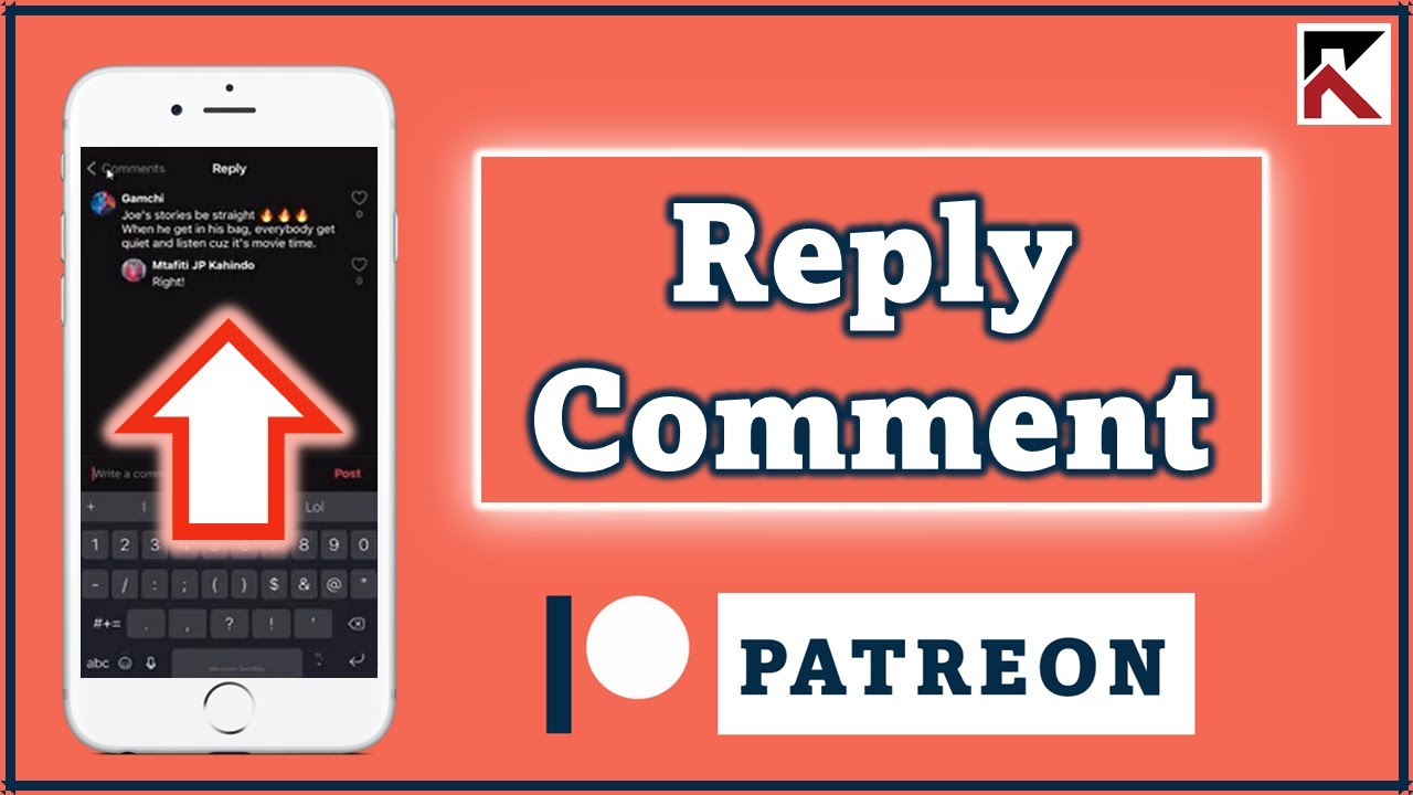 How To Reply To A Comment Patreon | Respond To A Comment - YouTube