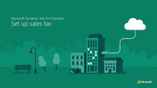 set up sales tax in microsoft dynamics 365 for financials