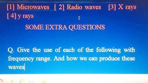 Important questions for board exams of chapter-08 ,EM waves  for 12 th class physics