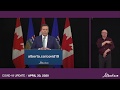 Alberta COVID update