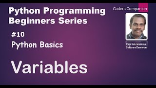 #10 Python Basics - Variables in Python