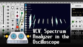 VCV Rack: Spectrum Analyzer in the Oscilloscope