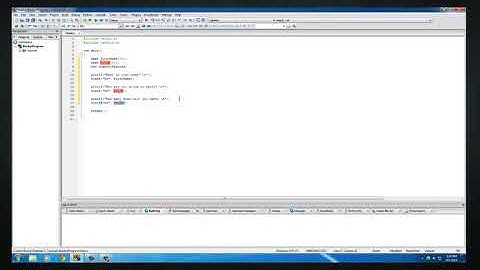 11. C Programming Tutorial - 11 - Getting Input with scanf