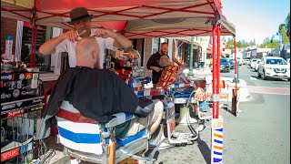‘I understand why PG&E’s doing it:’ Bowtie Barber finds solution to power shutoffs