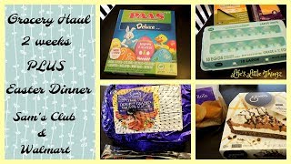 2 WEEK GROCERY HAUL || Easter 2018 || Menu Plan || Family of 4 Wealth
