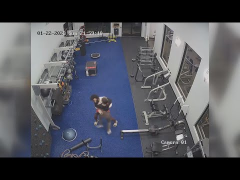 VIDEO | Florida woman fights off attacker inside apartment gym in harrowing video