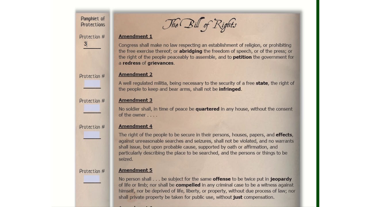 Pamphlet Of Protections YouTube pamphlet-of-protections-youtube