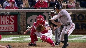 SF@WSH: Pence extends lead with RBI single in 9th