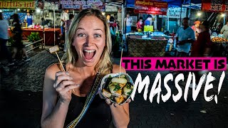 CHIANG MAI NIGHT MARKET STREET FOOD | Must Do In Thailand!