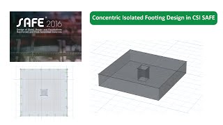 Isolated Footing Design II Single Footing Design II CSI SAFE 2016