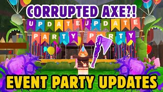 Download Lagu New Weapon ?! Corrupted Axe?! 99 Nights Event Updates Party 🌲 Very Satisfying ASMR Speedrun 🪓 MP3