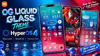 This HyperOS 4 Theme Makes Xiaomi Look INSANE 🤯 | Liquid Glass screenshot 3