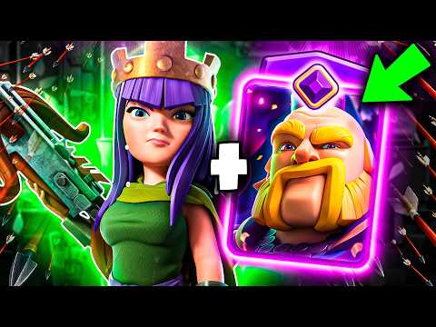 Descrubí el *NUEVO COMBO* más IMPARABLE en Clash Royale... *REINA ARQUERA*