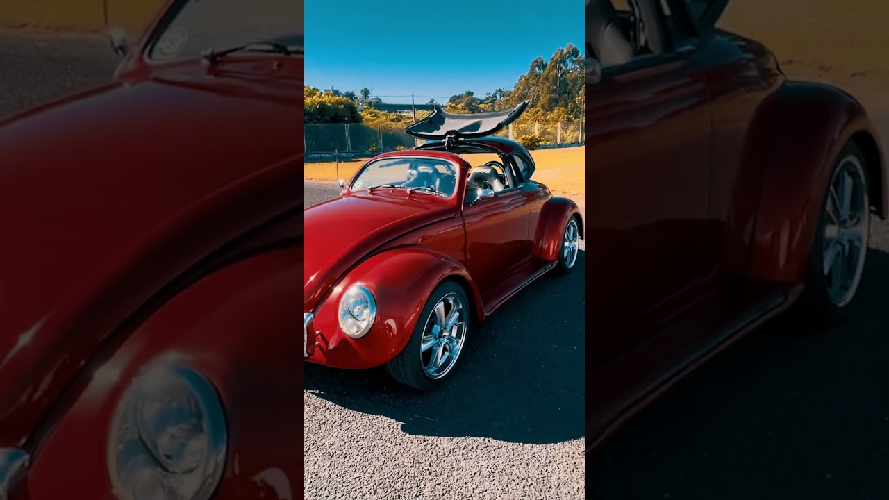 Primeiro fusca conversível com teto rígido do Brasil 🇧🇷😜 FEITO EM 2008 🔥🔥