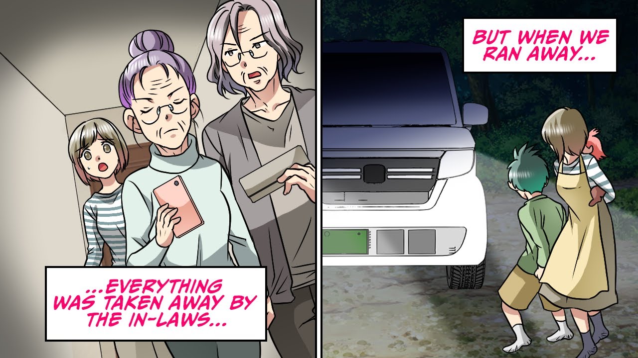 ...Everything was taken away by the in-laws [Manga Dub] - YouTube